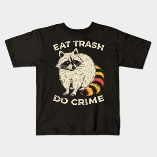 Trash Raccoon Kids T-Shirt